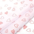 thumbnail image 3 of unbranded Papel De Envoltura Floral Rojo Para Bouquets Con De Corazones Ideal Para Manualidades Y Regalos, 3 of 6