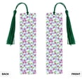 thumbnail image 2 of Kdxio Strawberry And Flowers Print Metal Tassel Bookmarks,Perfect Gift for Art Lovers and Bookworms Metal Bookmarks for Women, 2 of 8
