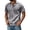 Light Gray, variant on Breeze Capri Polo Shirt for Men Summer Short Sleeve Waffle Shirt Classic Collared Golf Polo Shirt