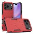 thumbnail image 1 of [PST] iPhone 17 Pro Case, Dual Layer Magnetic Wireless Charging Case MagSafe Compatible, 1 of 5