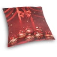 thumbnail image 3 of GZHJMY Christmas Ball Throw Pillow Cover 16 x 16 Inch, Soft Square Cushion Case for Couch Sofa Bedroom Car Farmhouse Home Decor Home Decor, 3 of 7