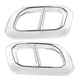 thumbnail image 1 of 2020 Mercedes Benz GLC GLE GLS W167 X253 X167 2pcs Car Exhaust Pipe Trim with 4 Outlet Tail Throat Frame, 1 of 5