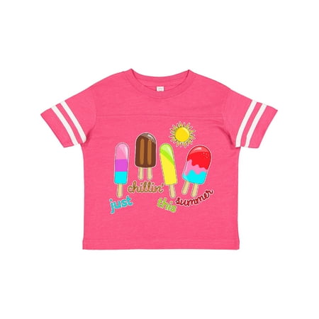 

Inktastic Just Chillin This Summer- Popsicles Gift Toddler Boy or Toddler Girl T-Shirt