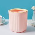thumbnail image 3 of Desktop Trash Can, Countertop Trash Bin Small Waste Basket With Pressurefor , 4.92 X 5.91 X 4.33", 3 of 8