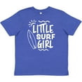 thumbnail image 3 of Inktastic Little Surf Girl with Surfboard Youth T-Shirt, 3 of 5