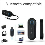 Bluetooth Wireless Audio Transmitter for TV, PC, Computer, CD Player,3.5mm Adapter,Music Player
