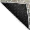 thumbnail image 5 of Addison Rugs Chantille Indoor/Outdoor Transitional Geometric Taupe Machine Washable Rectangle Rug, 8' x 10', 5 of 8