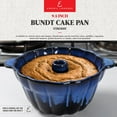 thumbnail image 4 of Emeril Lagasse Bundt Cake Pan Stoneware 9.5 in – Pound Cake Baking Pan, Perfect for Baking Delicious Bundt Cakes!, 4 of 6