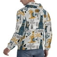 thumbnail image 4 of Bingfone Llama And Cactus1 Men'S Drawstring Hoodie Long Sleeve Pocket Sweatshirts-Large, 4 of 9