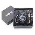 thumbnail image 1 of Reloj 260A para hombre, Juego de pulseras y estuche, color de la correa negro, 1 of 4