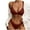Brown, variant on Supportive Swimsuits for Women,Fashion Women Split Swimsuit Show Waist Solid Color Sexy Bikini