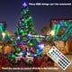 thumbnail image 3 of Guirnalda de luces navideñas Joomer que cambian de color, 500 LED, 3 of 7