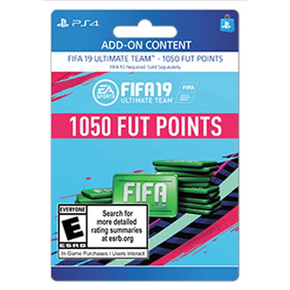 Interactive Commicat Fifa 19: Ultimate Team Fifa Points 1050