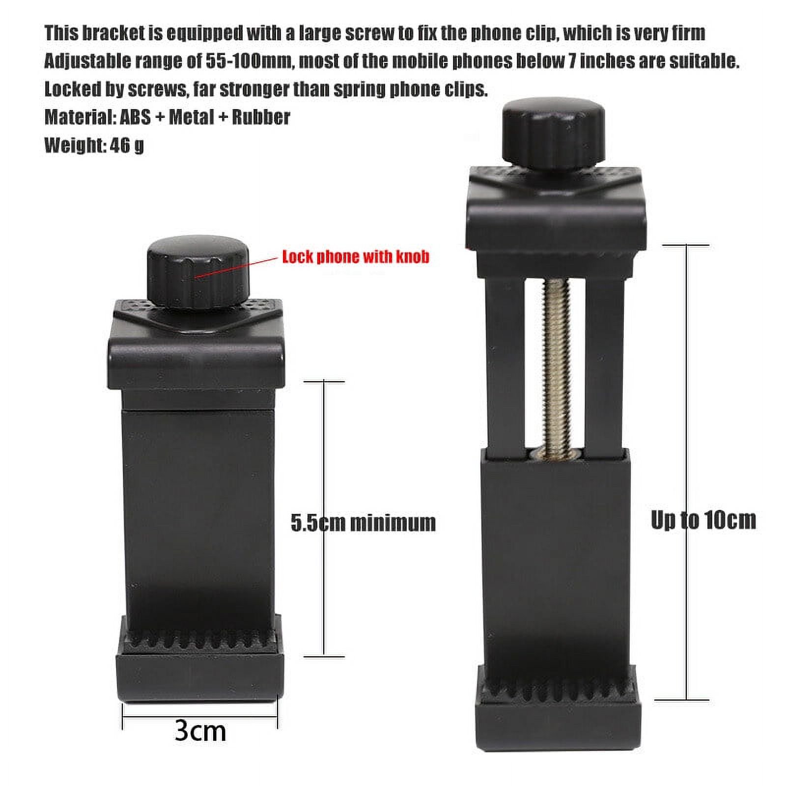 Support Téléphone Tête De Guitare Réglable - Clip Fixation Portable 360° Pour Musiciens
