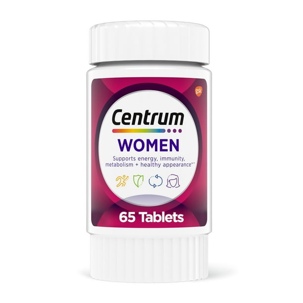 Centrum Multivitamins for Women, Multivitamin/Multimineral Supplement