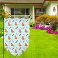 thumbnail image 3 of Wukai Rabbit Is Eating Carrots Print Garden Flag 12.5x18 Inch Double Sided Sun-resistant Rain-resistant, Wrinkle-resistant Colorfast(Only Flag), 3 of 7