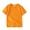 Orange, variant on Gunia Boys T-Shirts Tee Summer Baby Short Sleeves Solid Color Soft Tops Outwear Size 18-24 Months