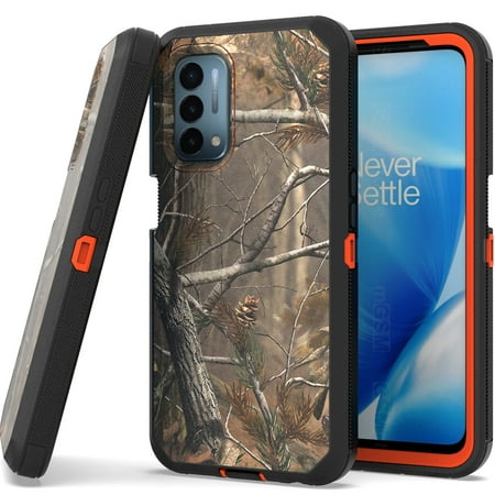 CoverON for OnePlus Nord N200 5G Case, Military Grade Heavy Duty Full Body Phone Cover - Camo