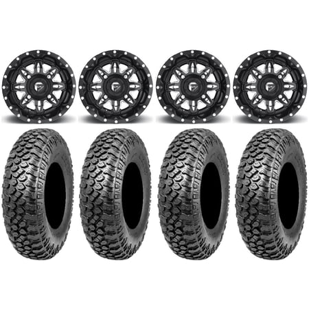 Fuel Lethal Black 15 Wheels 32 RAZR XT Tires Sportsman RZR Ranger