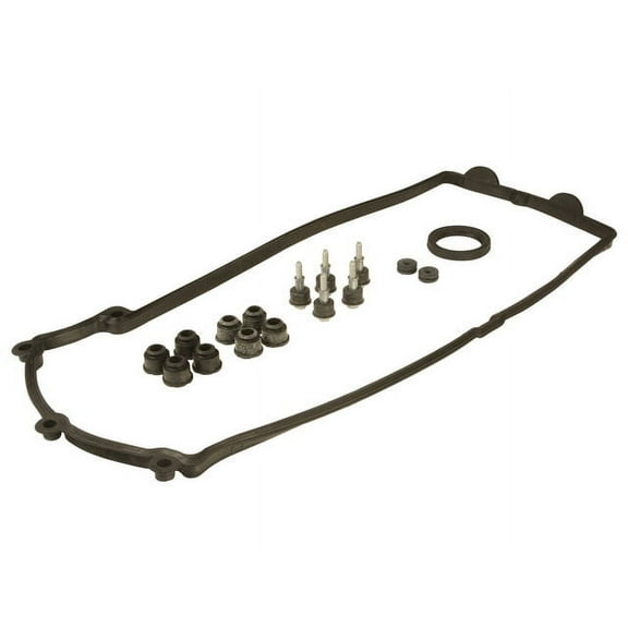 Left Valve Cover Gasket Set - Compatible with 2006 - 2010 BMW 550i 2007 2008 2009