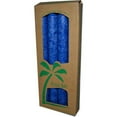 thumbnail image 1 of Aloha Bay Palm Tapers Royal Blue - 4 Candles, 1 of 1