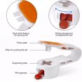 thumbnail image 3 of Portable pill popper tool pill extractor pill popper tool personal pill organizer auxiliary medication retrieval tool pill popper (green and orange), 3 of 4