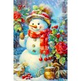 thumbnail image 1 of Kit de Muñeco de Nieve 5D DIY Cgtredaw 40x60cm, 1 of 9