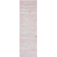 thumbnail image 5 of Unique Loom Bromley Collection Area Rug - Wells (2' x 6' 9" Runner Pink/Ivory), 5 of 6