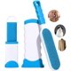 thumbnail image 1 of Pet Hair Remover Brush, Lint Brushes Double-Sided Fur Lint Removal Brush with Self-Cleaning Base for Remove Cat and Dog Fur, Lint, 1 of 3