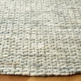 thumbnail image 3 of SAFAVIEH Marbella Christina Solid Area Rug, Light Grey, 8' x 8' Round, 3 of 8