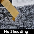 thumbnail image 4 of BRICHOEE Grey Shag Area Rug, 5x7 Ft Anti-Skid Indoor Modern Rug, High Pile Soft Throw Rug for Bedroom Nursery Room Living Room, 4 of 6