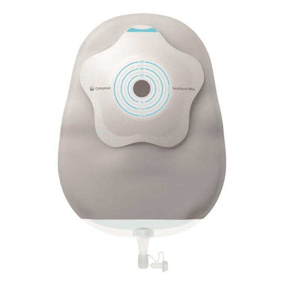 Coloplast SenSura Mio Pochette d'Urostomie Concave, Maxi, Découpée sur Mesure