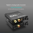 thumbnail image 2 of 192KHz Digital to Analog Audio Converter with Bass and Volume Adjustment,Digital SPDIF/Optical/Toslink/Coaxial to Analog Stereo L/R RCA and 3.5mm Jack Converter for PS3 PS4 DVD, 2 of 11
