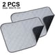 thumbnail image 1 of Paquete de 2 almohadillas lavables para orina de perro, tapete de entrenamiento reutilizable para perros, tapete para cachorros, tapete para lanzar, 1 of 5