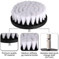thumbnail image 6 of YIHATA 4 Pack Drill Cleaning Brush Attachments Power Scrubber All Purpose Drill Brush Set for Bathroom, Floor, Tub, Tile, Car Carpet, Kitchen, Marble, Ceramic Surface, 6 of 7
