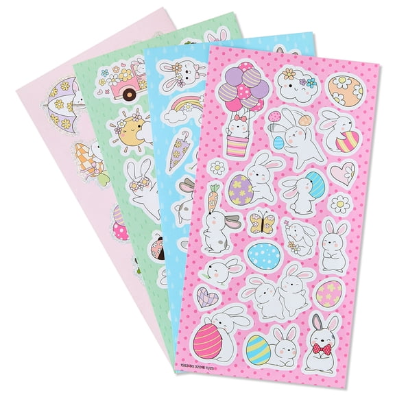 Easter Sticker Pack for Kids with 4 Sheets, Including Foil, Craft & Activity by Bendon
