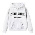thumbnail image 3 of New York Italian Hoodies for Girls Boys Long Sleeve Casual Graphic Hooded Sweatshirt with Pockets Pullover Tops, 3 of 5