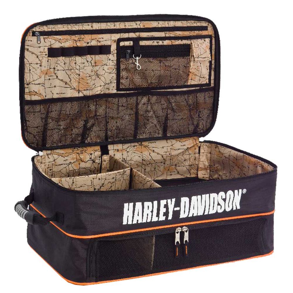 HarleyDavidson HarleyDavidson Bar & Shield Trunk Locker Organizer, 10 x 24 x 14 inches 99615