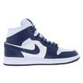 thumbnail image 2 of Women's Air Jordan 1 Mid SE Football Grey/Midnight Navy (FZ8777 044) - 9, 2 of 4