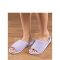 thumbnail image 3 of Open-Toe Terry Slipper, 3 of 5