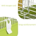 thumbnail image 7 of Bird Cage Detachable Lightweight Metal ABS Material Large Opening Bottom Mesh Ventilation Handle for Transporting Outdoor Use Easy to Clean Pet Bird Accessories, 7 of 7