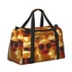 thumbnail image 2 of Fotbe Sunglasses Yellow Duck Bolsa de Viaje con Estampado, Bolsa de Fin de Semana para Mujer con Compartimento para Zapatos, Bolsa de Gimnasio con Bolsillo Húmedo, 2 of 7