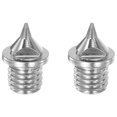 thumbnail image 1 of Unique Bargains Track Spikes 3/16 Inch Alloy Steel Small Pointed for Track Shoes, Silver Tone, 2 Pieces, 1 of 5