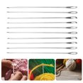 thumbnail image 1 of HEALEEP 100Pcs Heavy Duty Sewing Needles Iron Silver for Sewing Enthusiasts, 1 of 8