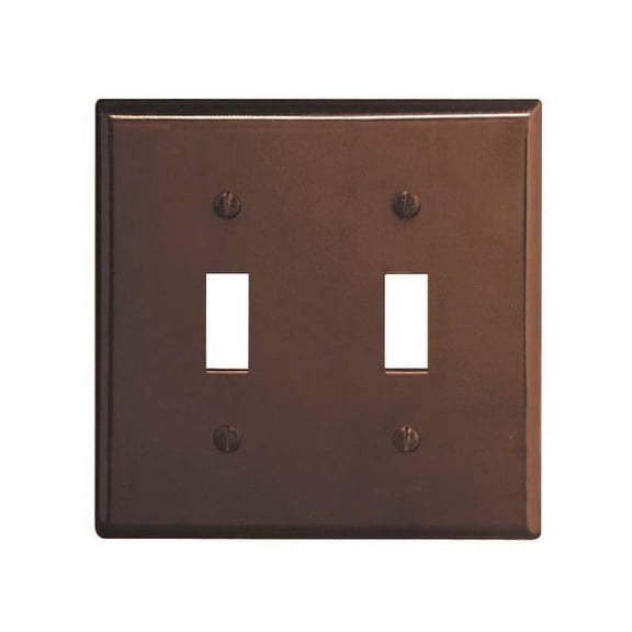 WALLPLAT 2G TOGLSWTCHBRN (Pack of 1)