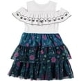 thumbnail image 2 of DISNEY Girls Encanto Mirabel Costume Tutu Dress- Little and Big Girls Summer Play Dress Sizes XS-XL, 2 of 8