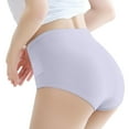 thumbnail image 3 of WTXUE Womens Panties High Waist Shapewear Tummy Control Bladder Control Underwear for Women s Cotton No Top Full Briefs Soft Breathable Ladies Ladies Underwear Panties Gray XL, 3 of 5