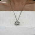 thumbnail image 3 of Multiple Photo Locket Necklaces Angel Wing Pendant Necklace Chain for Women and Girls (Silver), 3 of 7