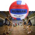 thumbnail image 3 of Pelota de entrenamiento de voleibol de PU para interiores y exteriores, profesional suave, aguja de red oficial de tamaño 5 NikouMX Deportes, 3 of 8