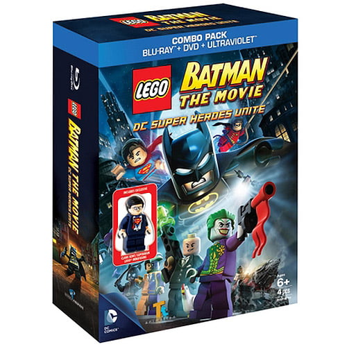 balance Bære øretelefon Lego Batman: The Movie DC Superheroes Unite (Blu-ray + DVD) - Walmart.com